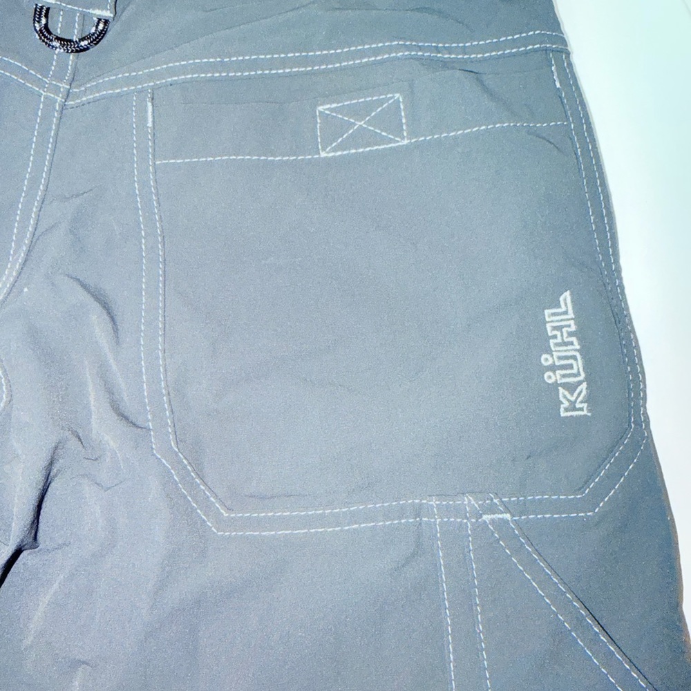 Men's Gray Performance Shorts - Picture 12 of 12